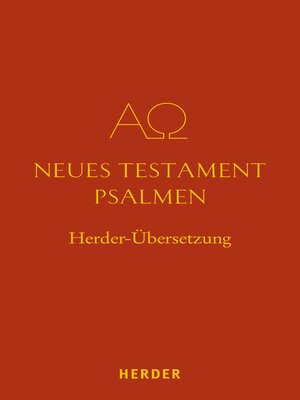 cover image of Neues Testament. Psalmen